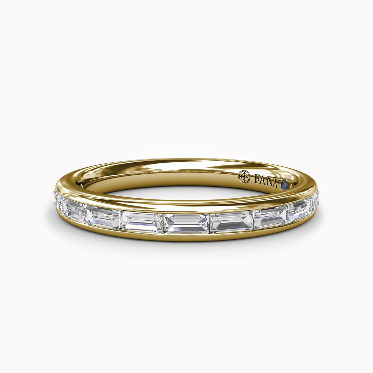 Baguette Diamond Wedding Band