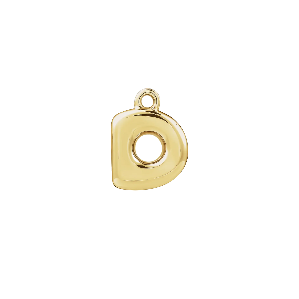 Bubble Letter Charm