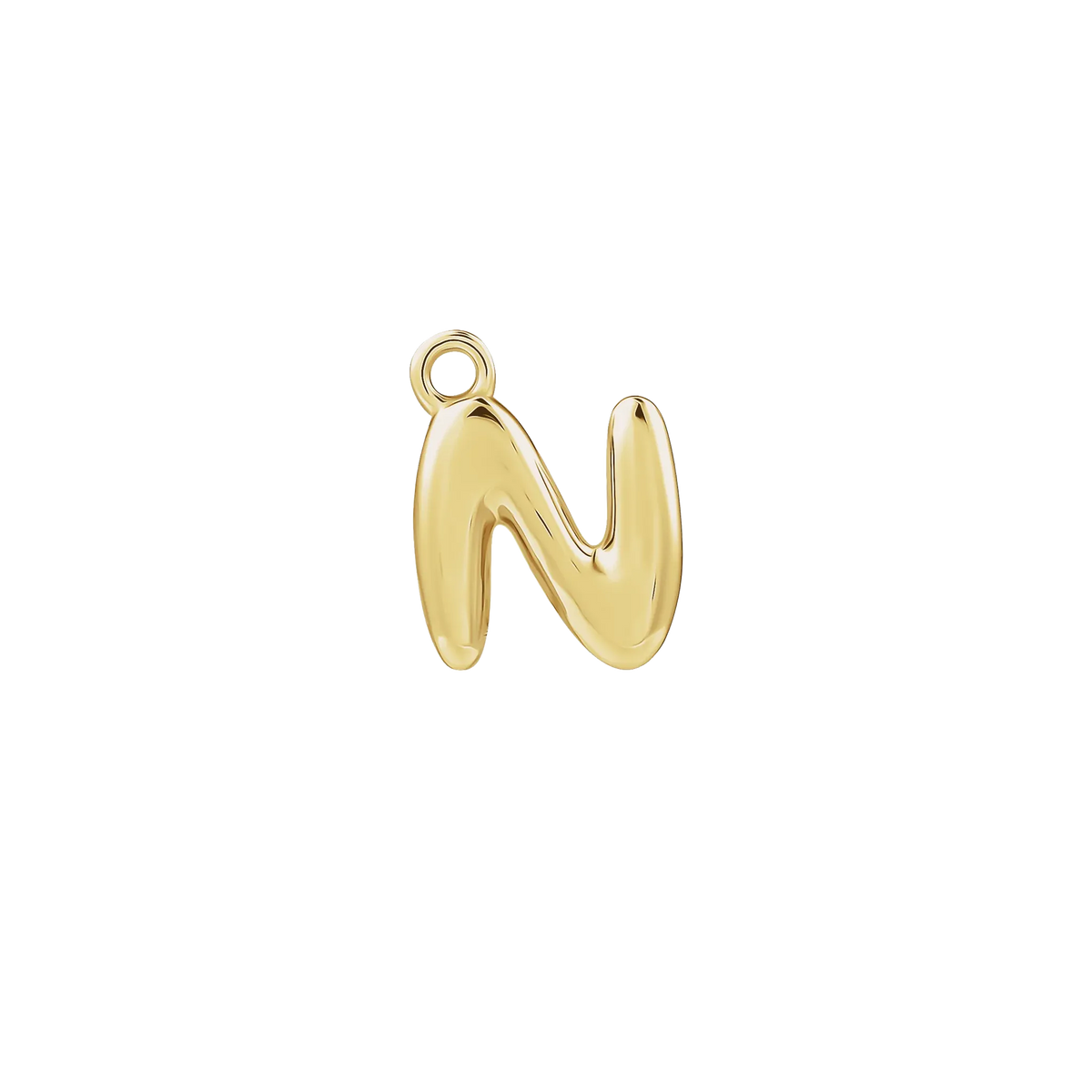 Bubble Letter Charm