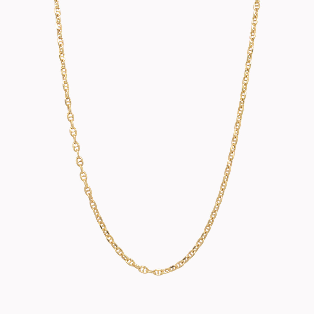 Hollow Diamond-Cut Anchor Chain