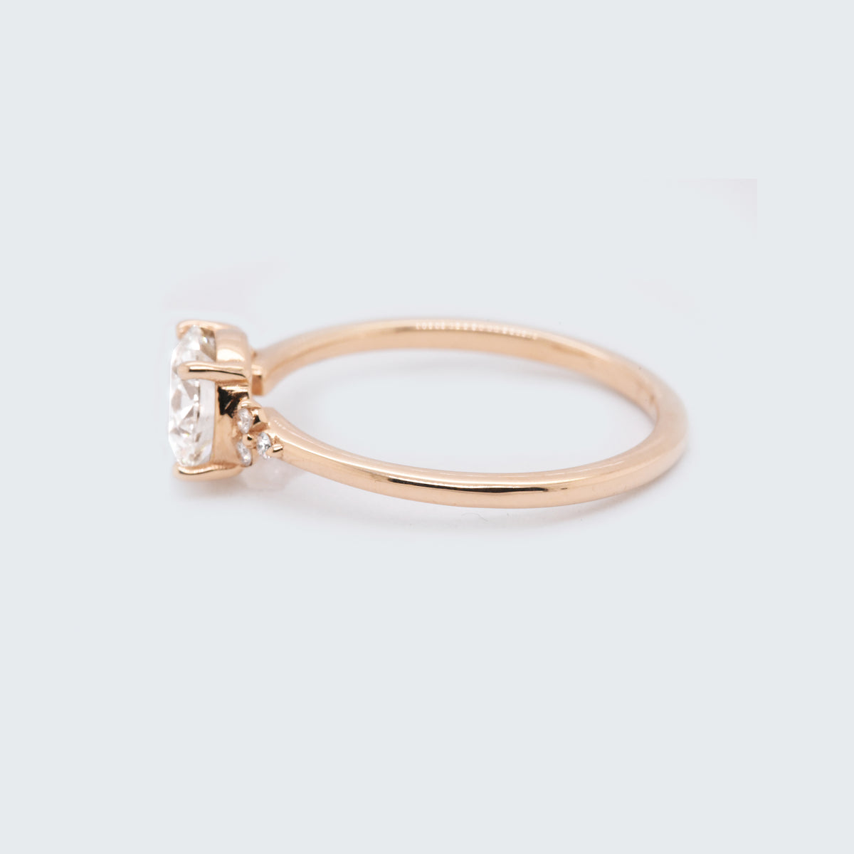 Anne Round Engagement Ring Setting