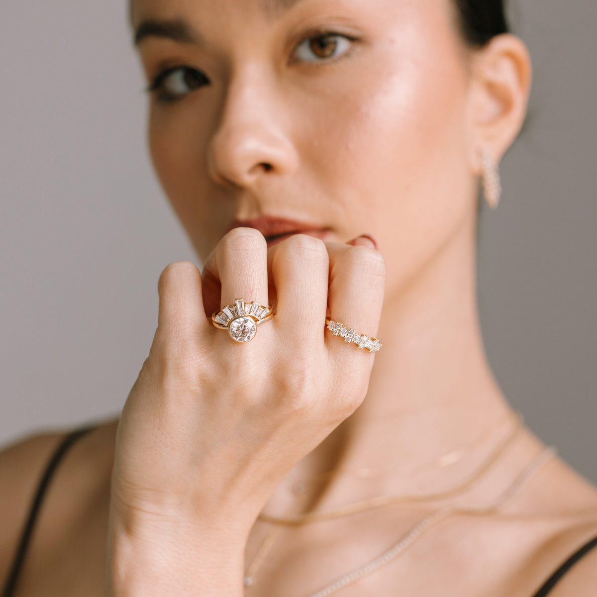 Jane 2.01ct Round Engagement Ring