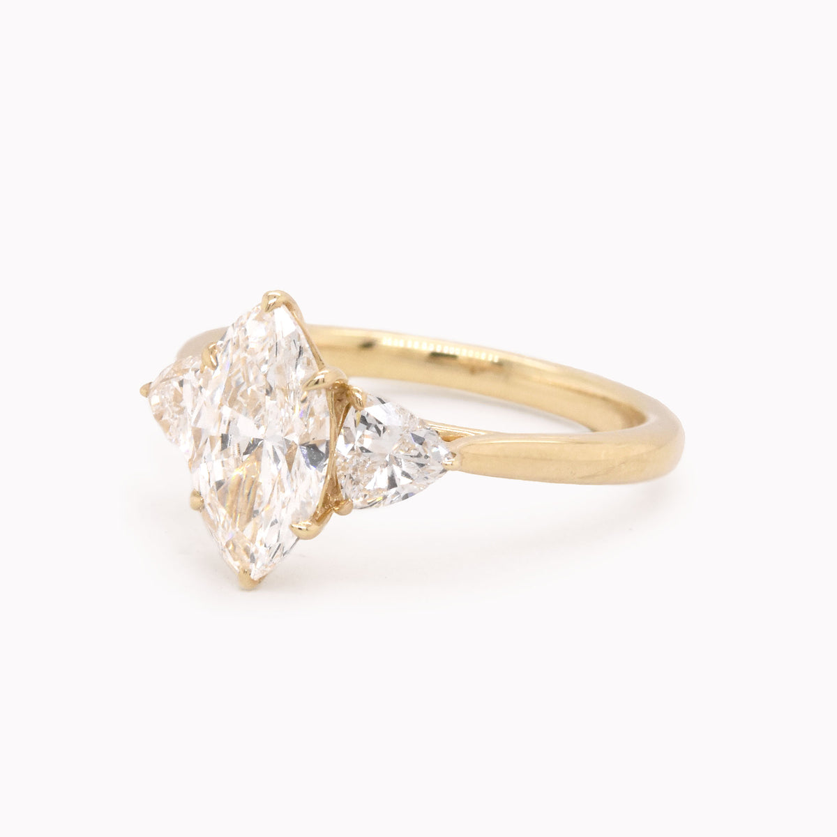 Fiona 2.02ct Lab-Grown Marquise Diamond Engagement Ring
