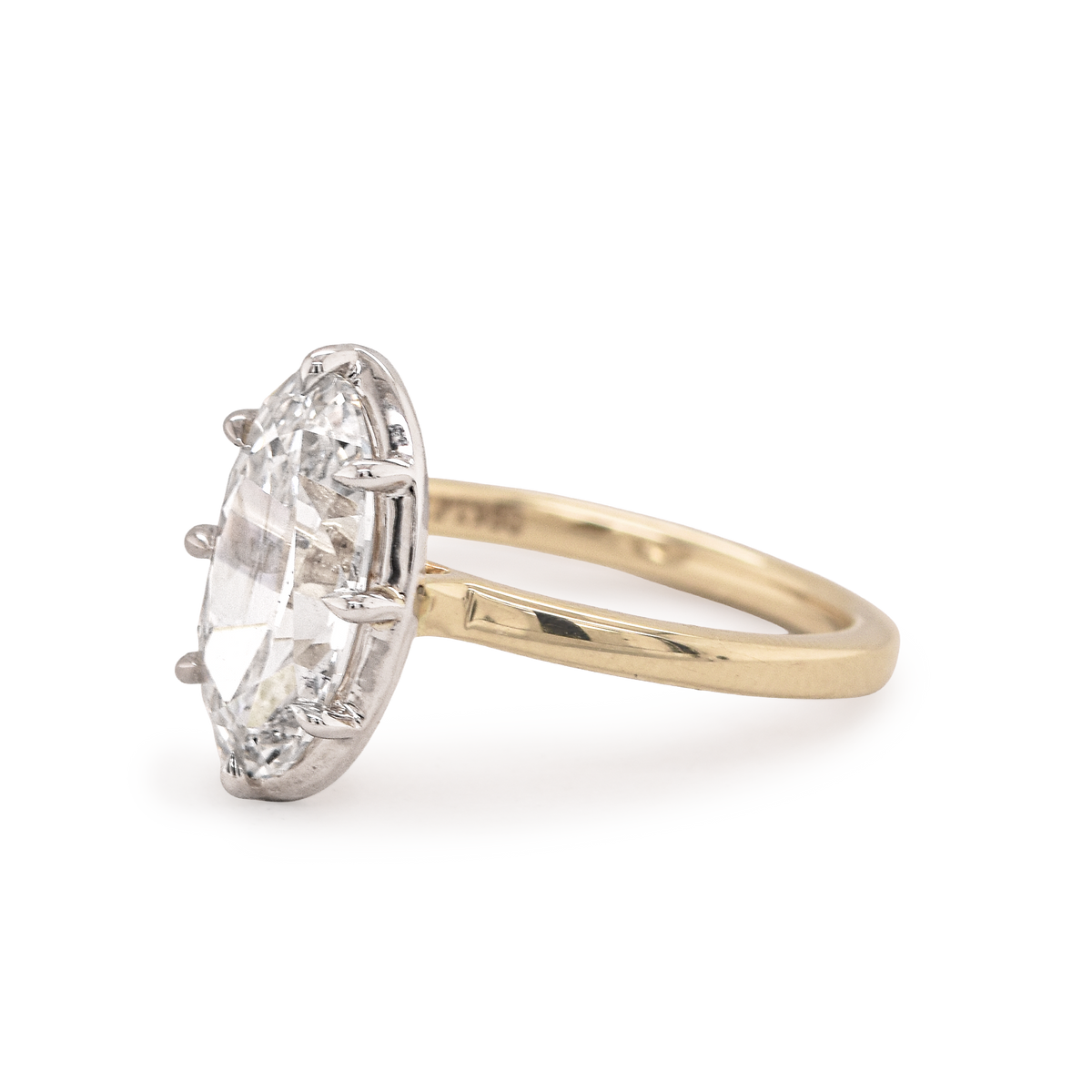 Jocelyn 2.62ct Elongated Oval Lab-Grown Engagement Ring