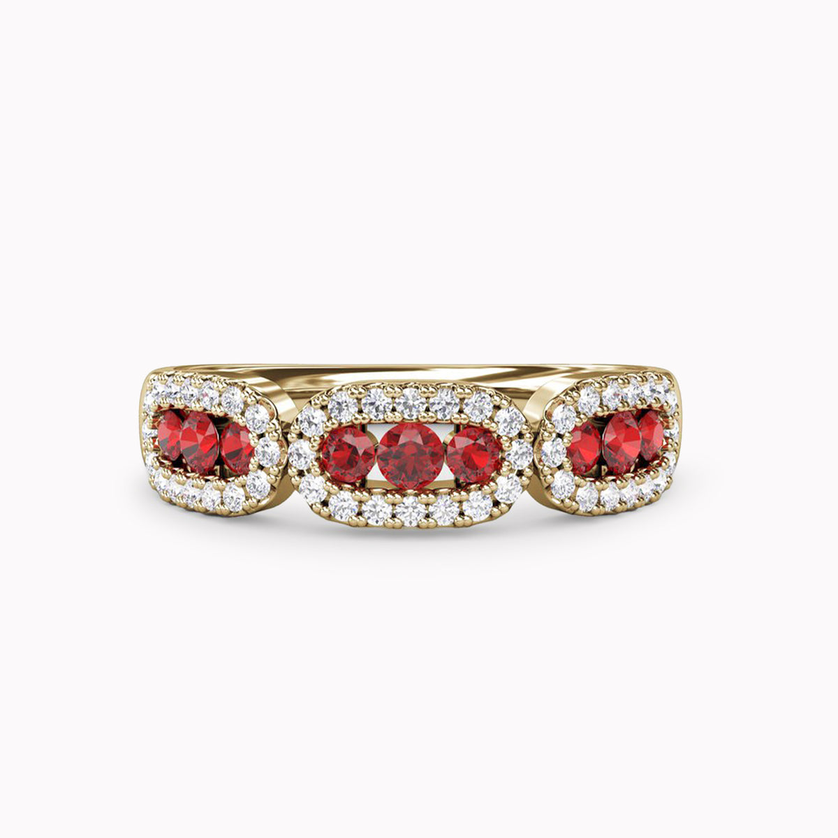 Precious Ruby & Diamond Ring