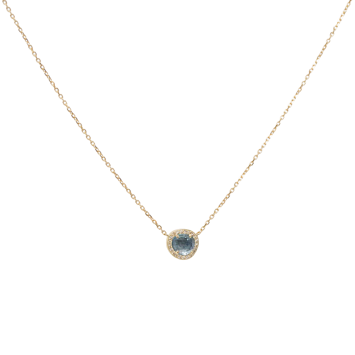 Stella Aquamarine Necklace