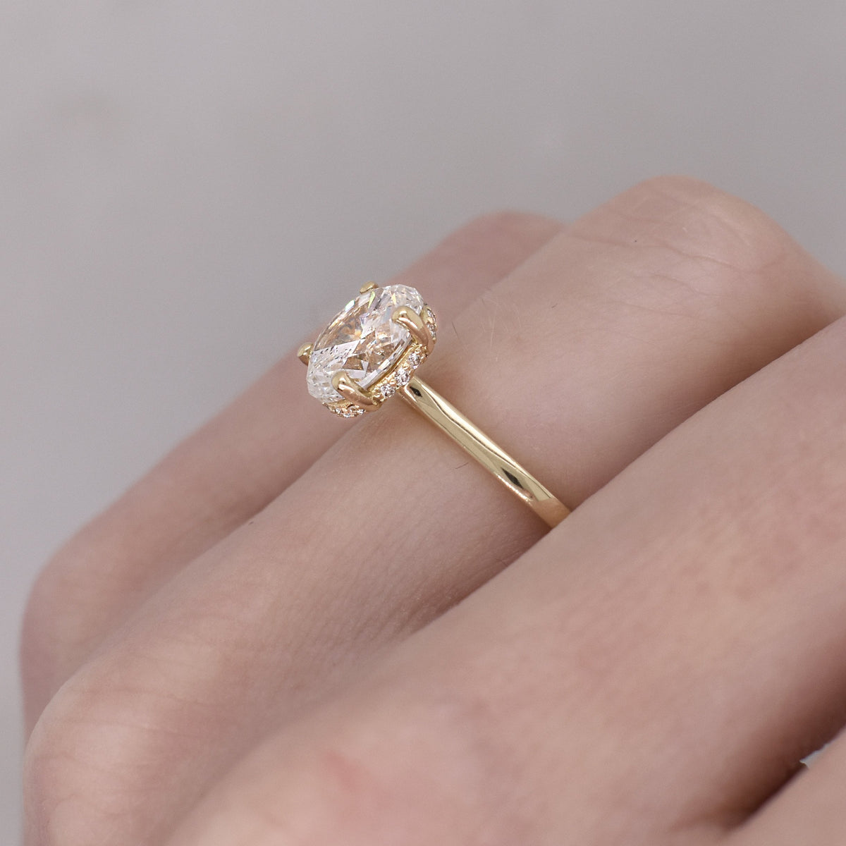 Marjorie Engagement Ring Setting - Eliza Page