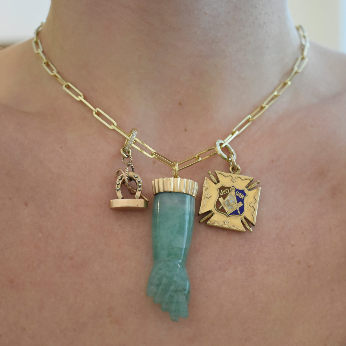 Gold Charm Bail - Eliza Page
