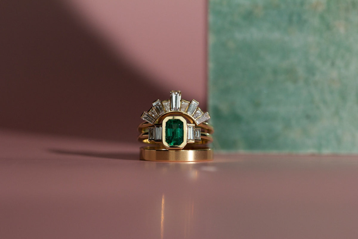 Colored Stone Rings