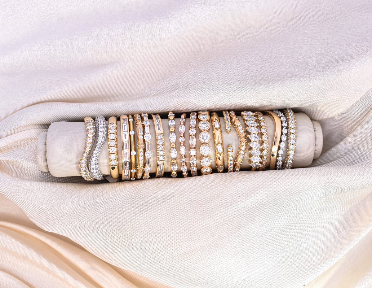 Diamond Stack Rings