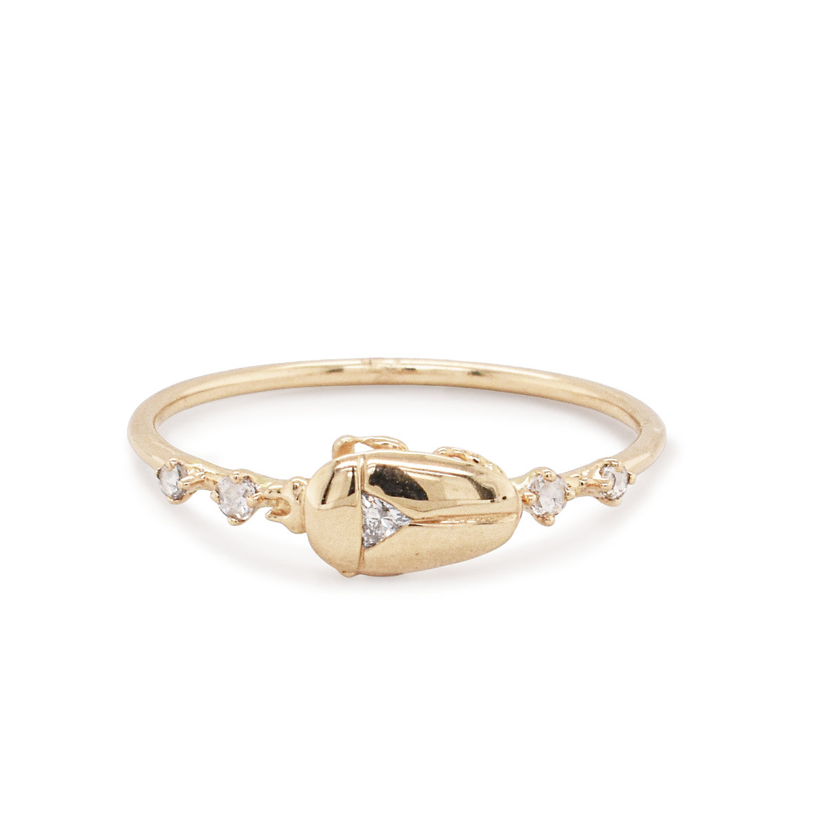 Baby Scarab Ring
