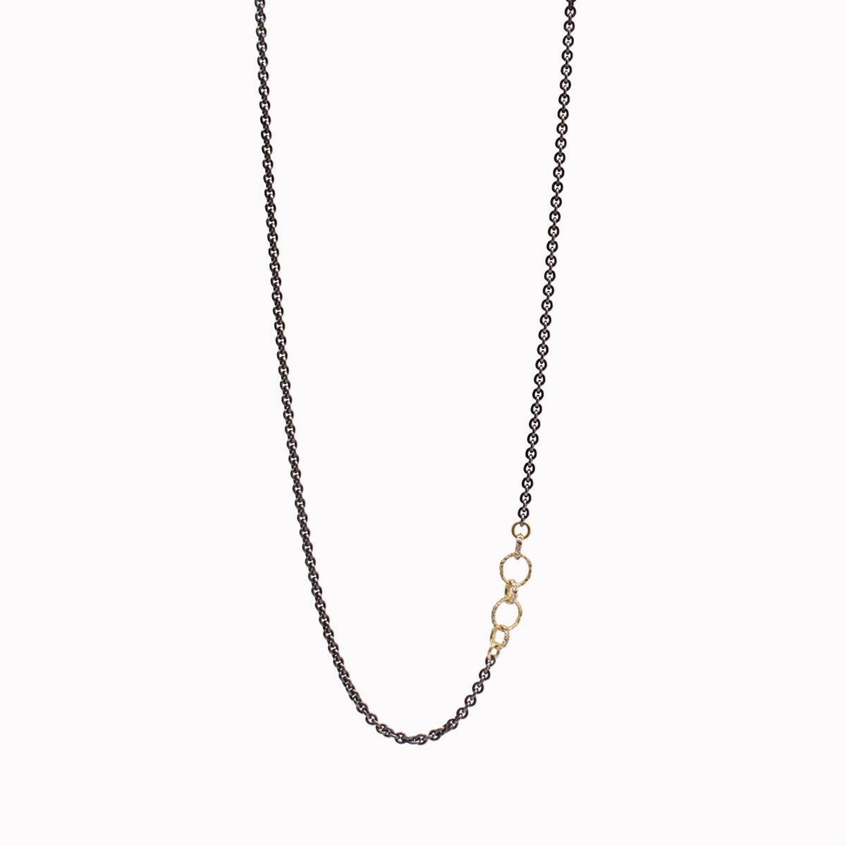 Circle Link Station Necklace