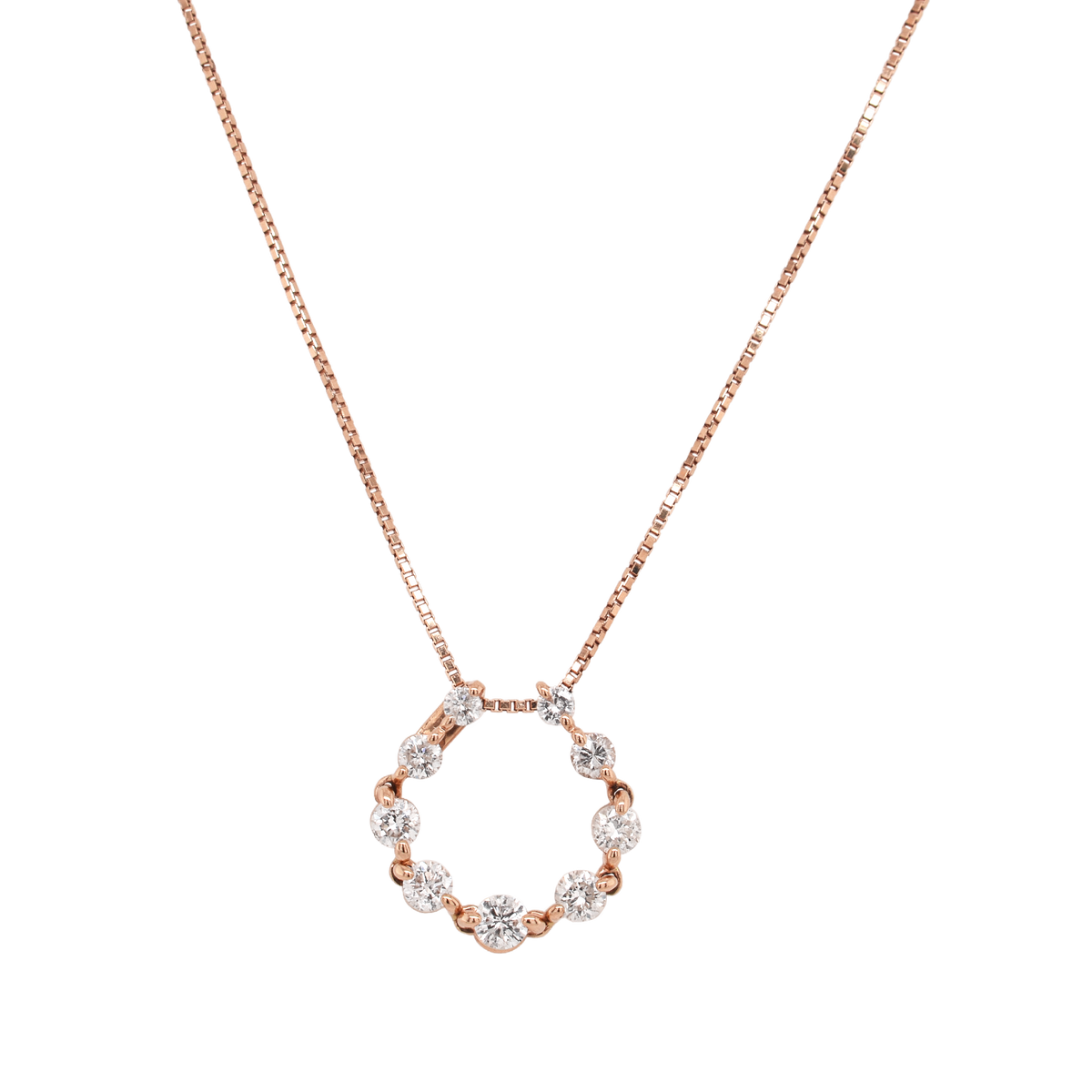 Convertible Diamond Box Chain Necklace