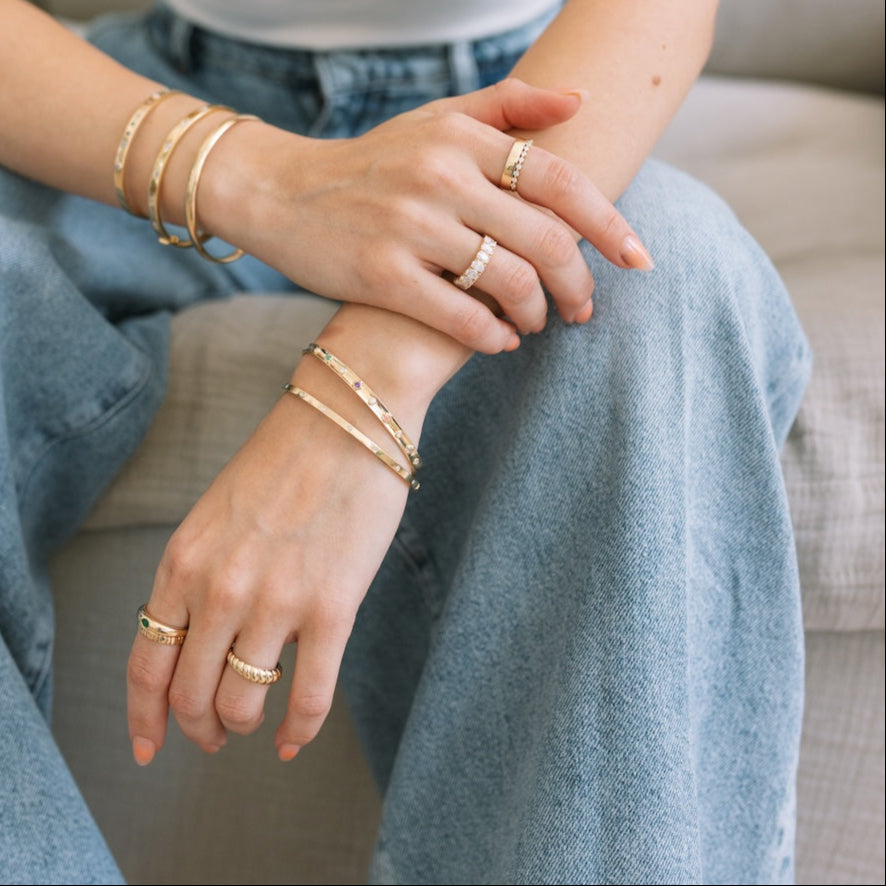 "Love" Open Cuff