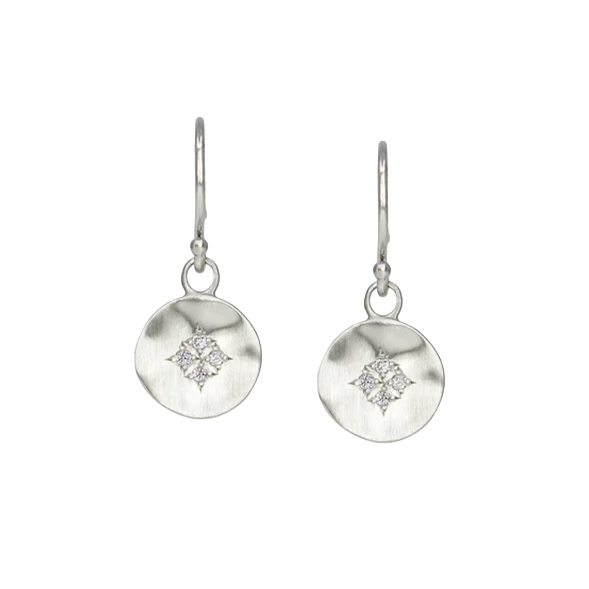 Four Star Wave Dangle Earrings