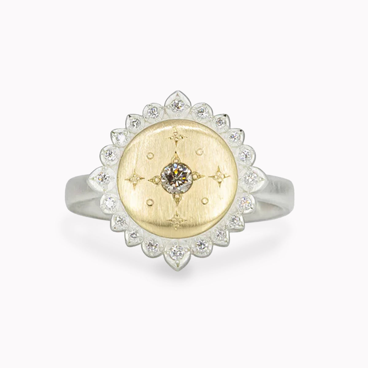 Golden Embers Ring
