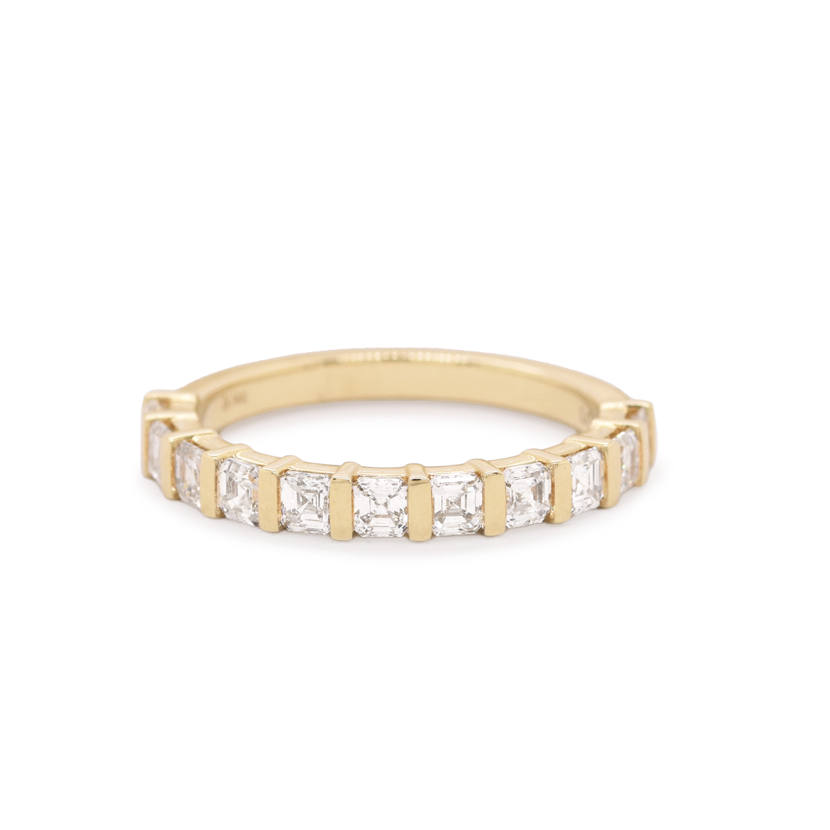 Half Eternity Asscher Lab-Grown Diamond Band 1.13ct