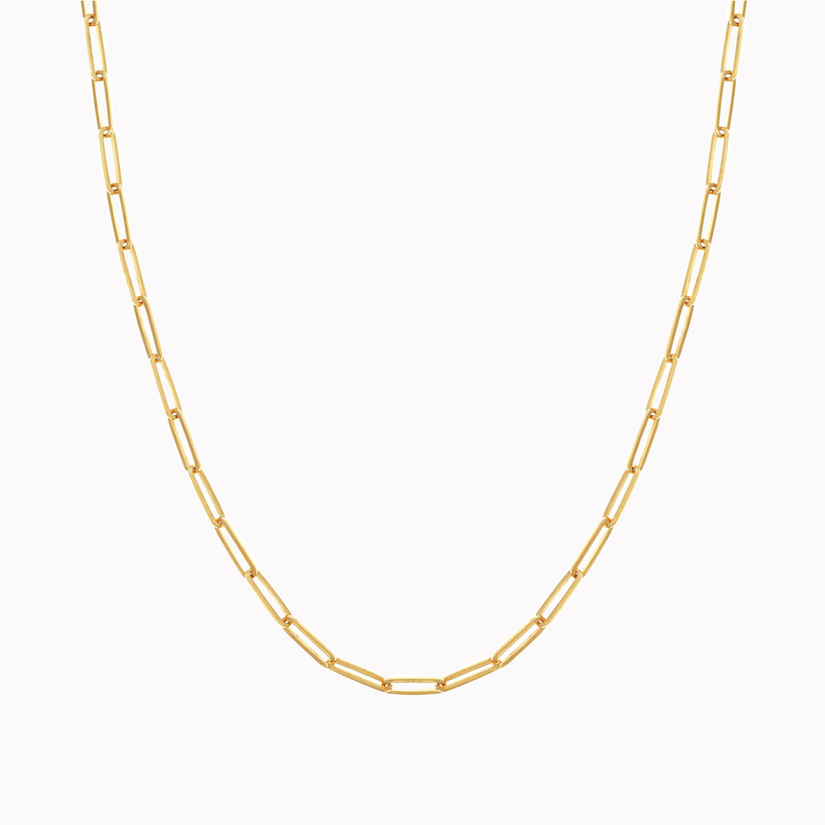Long Link Paperclip Chain