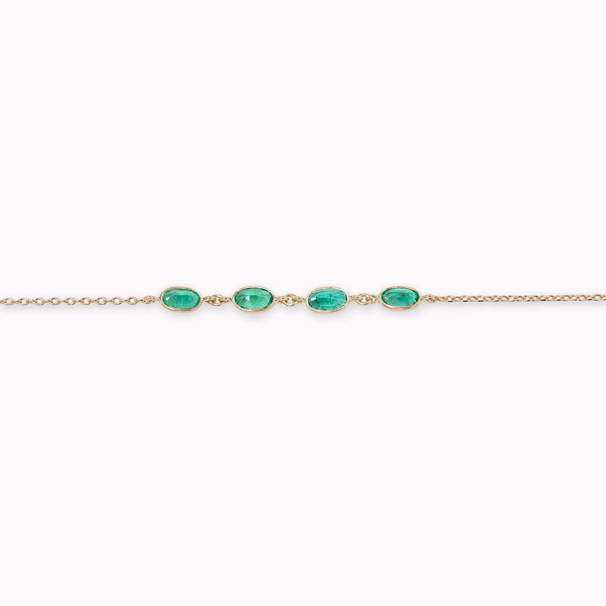 Multi Emeralds Maya Bracelet