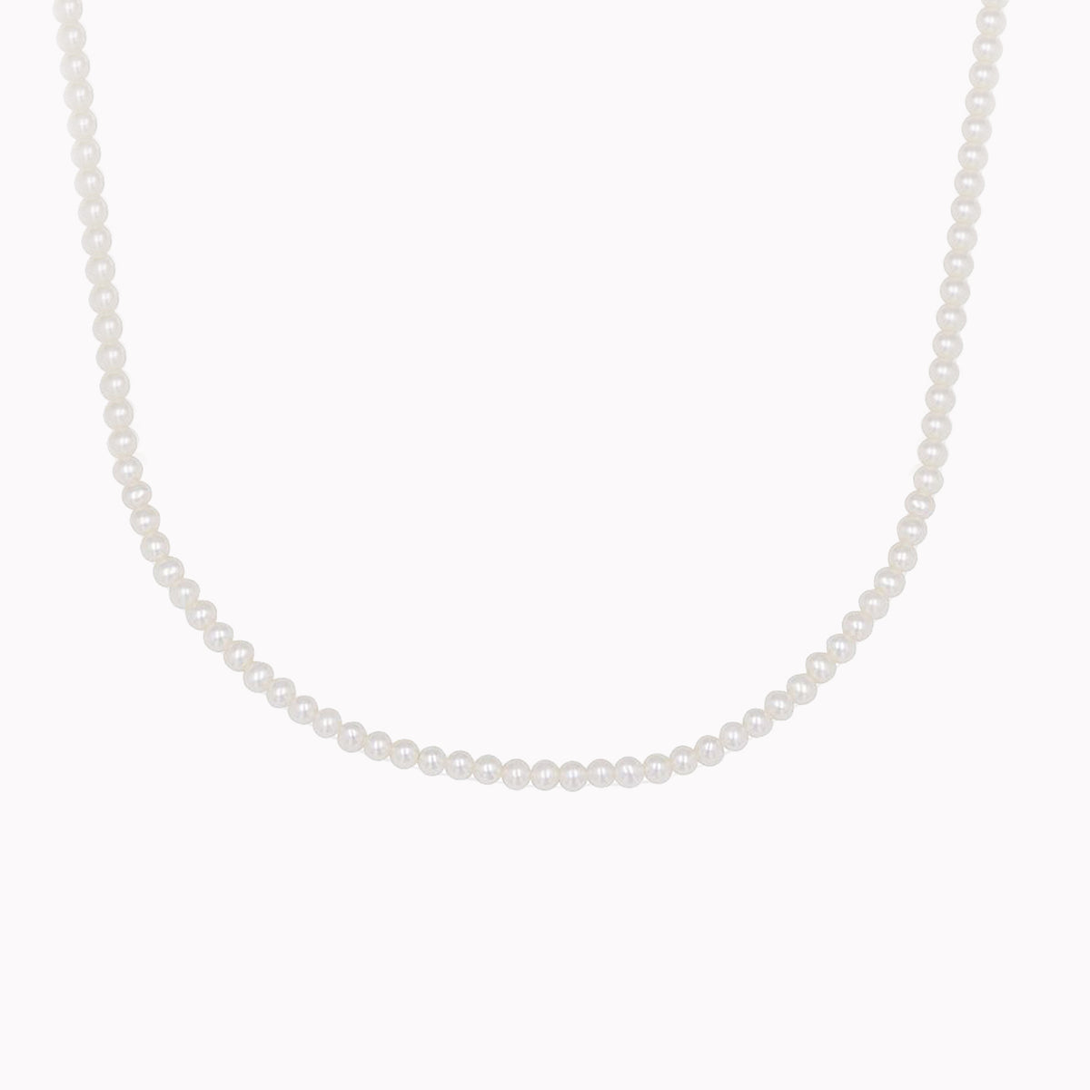 Pearl Strand Choker Necklace