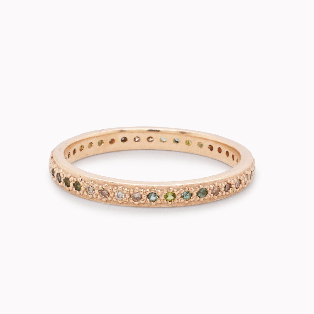 Rose World Tourmaline Stack Band