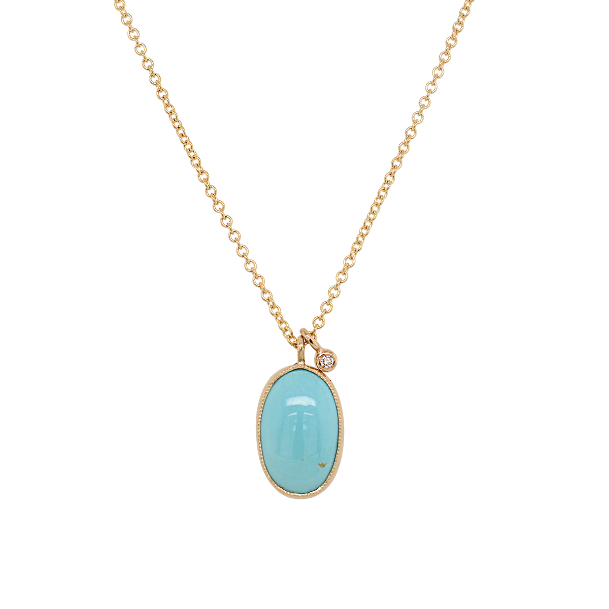 Turquoise Juicy Double Drop Necklace