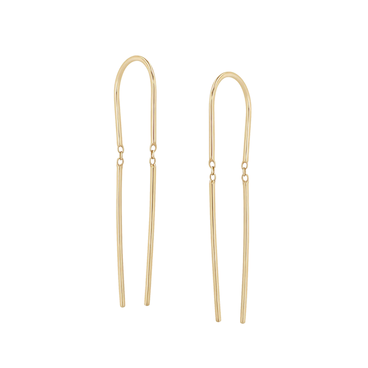U Wire Threader Earrings