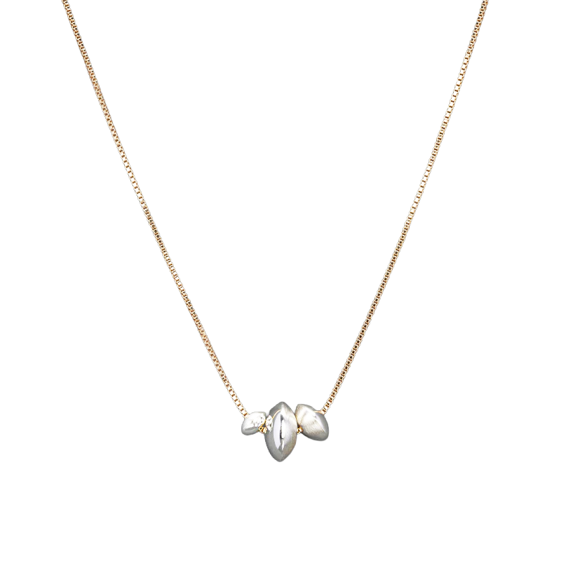 Vessel Two-Tone Necklace