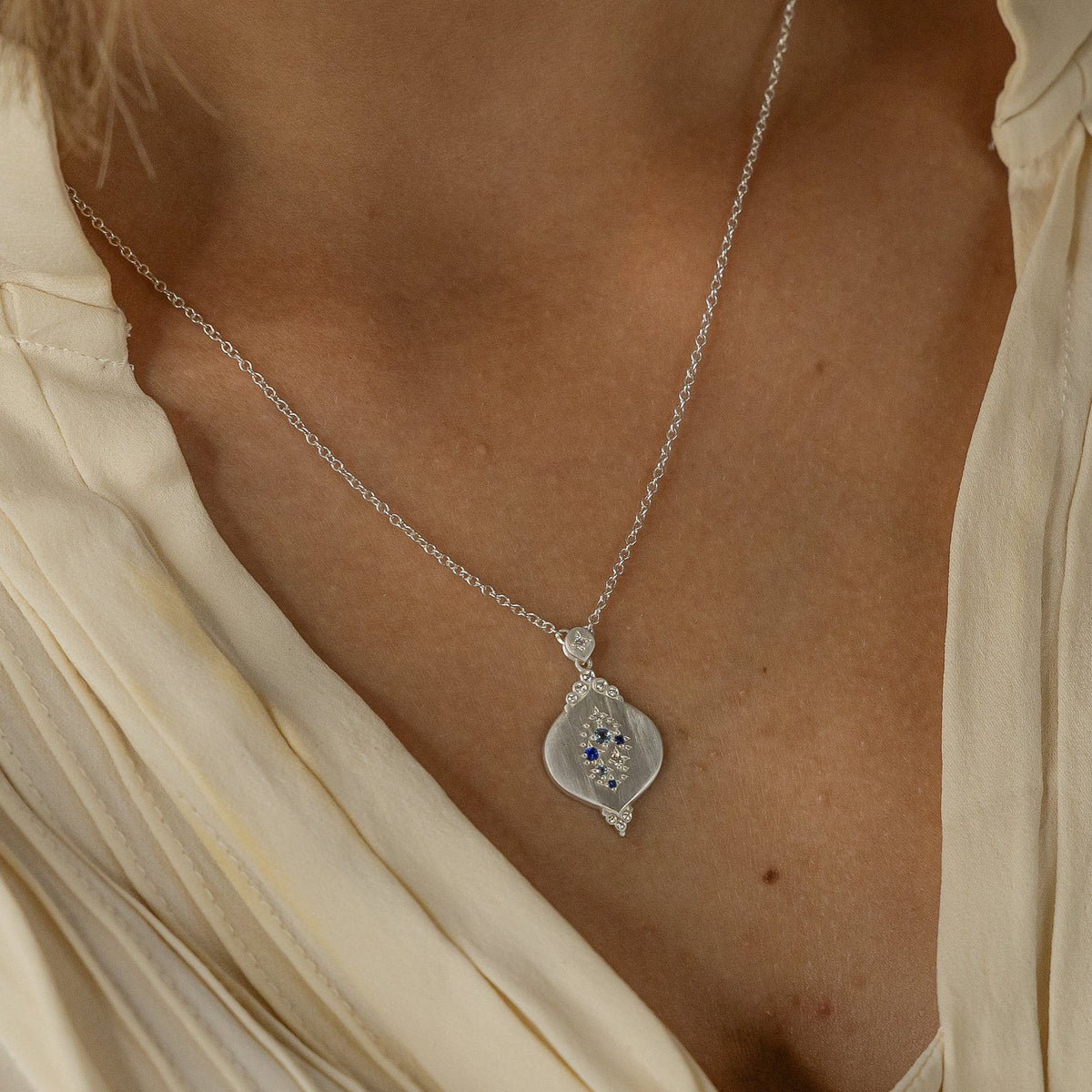 Raindrop Pendant Necklace